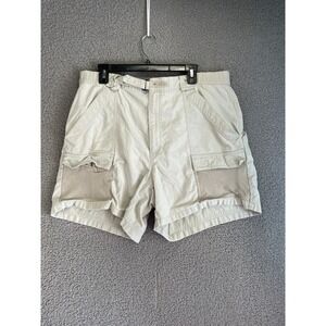 Columbia  Shorts  Mens Khaki Tan Large Swim Trunks Fishing